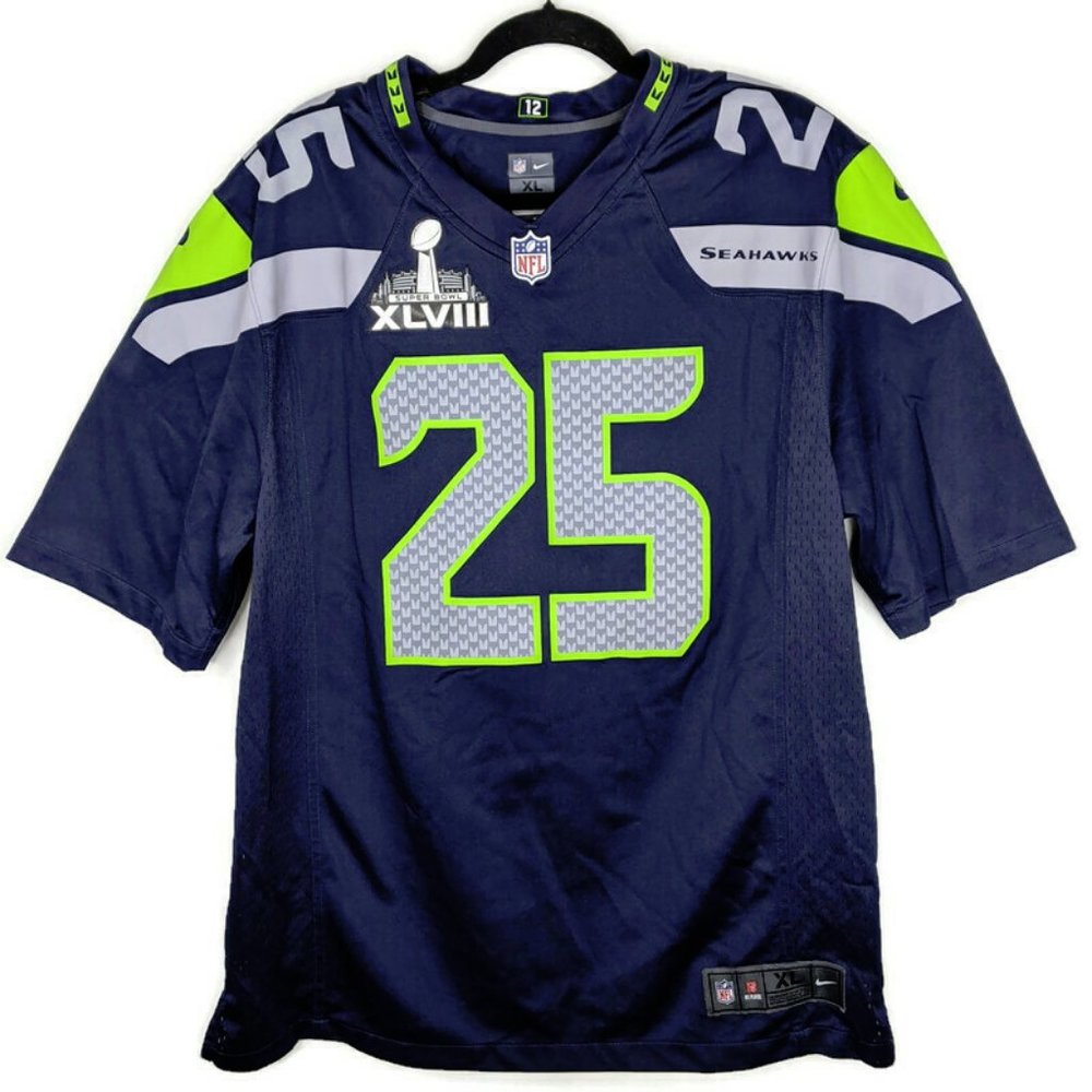 Richard Sherman Seahawks Super Bowl XLVIII Jersey